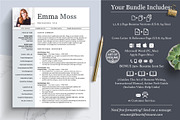 Professional Resume | CV Template, a Resume Template by The Art of Resume (Thumbnail 2 of 8)