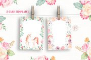 Unicorn Watercolor Set, an Illustration by Flora+Bear (Thumbnail 6 of 7)