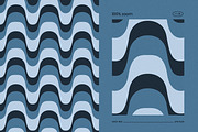 Retro Groovy Backgrounds, a Background Graphic by May Motif (Thumbnail 13 of 20)
