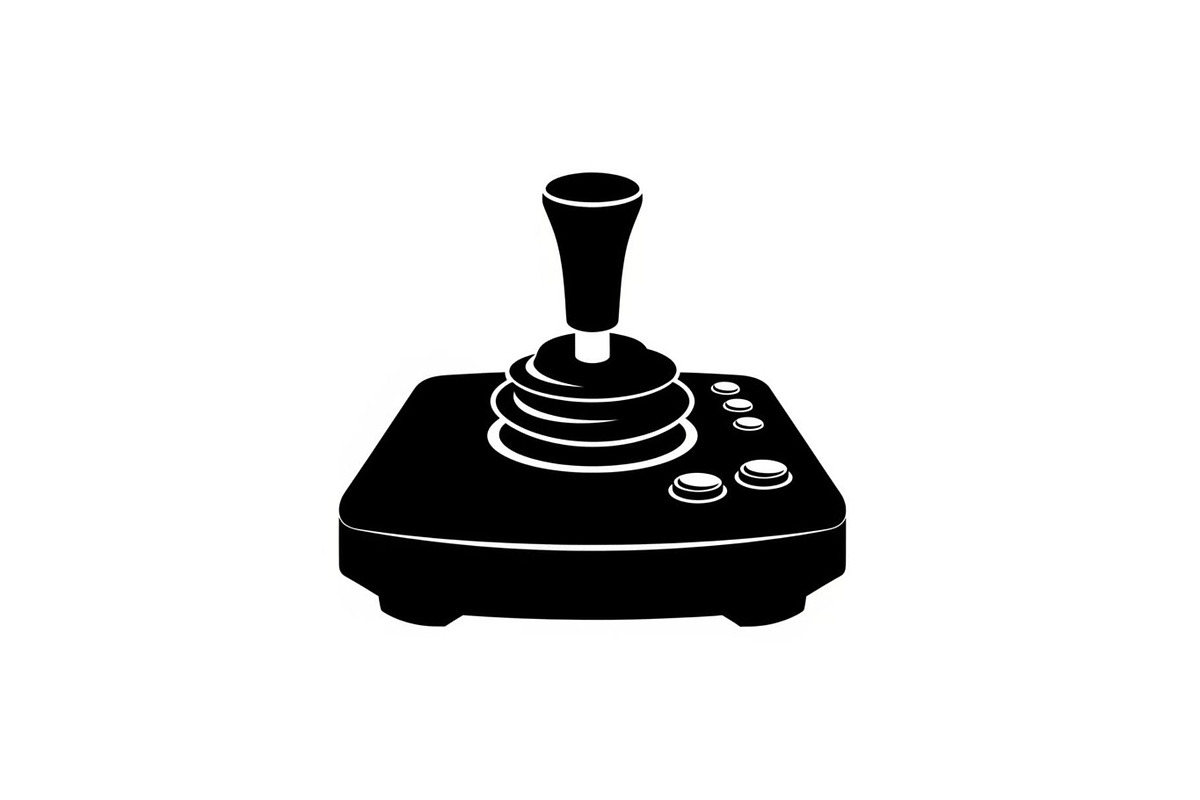50 Retro Gaming Joystick Vector Bund, an Illustration by Creativeshirt (Photo 22 of 51)