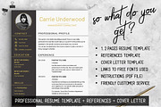 Modern Resume Template with Photo, a Resume Template by LevelUpResume (Thumbnail 3 of 5)