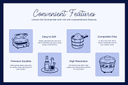Kitchen Doodle Icon, an Outline Icon by Vectors Market (Thumbnail 2 of 9)