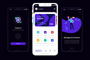 MOLLET - Wallet app UI Kit, an App Template by Bymsmof (Thumbnail 6 of 7)