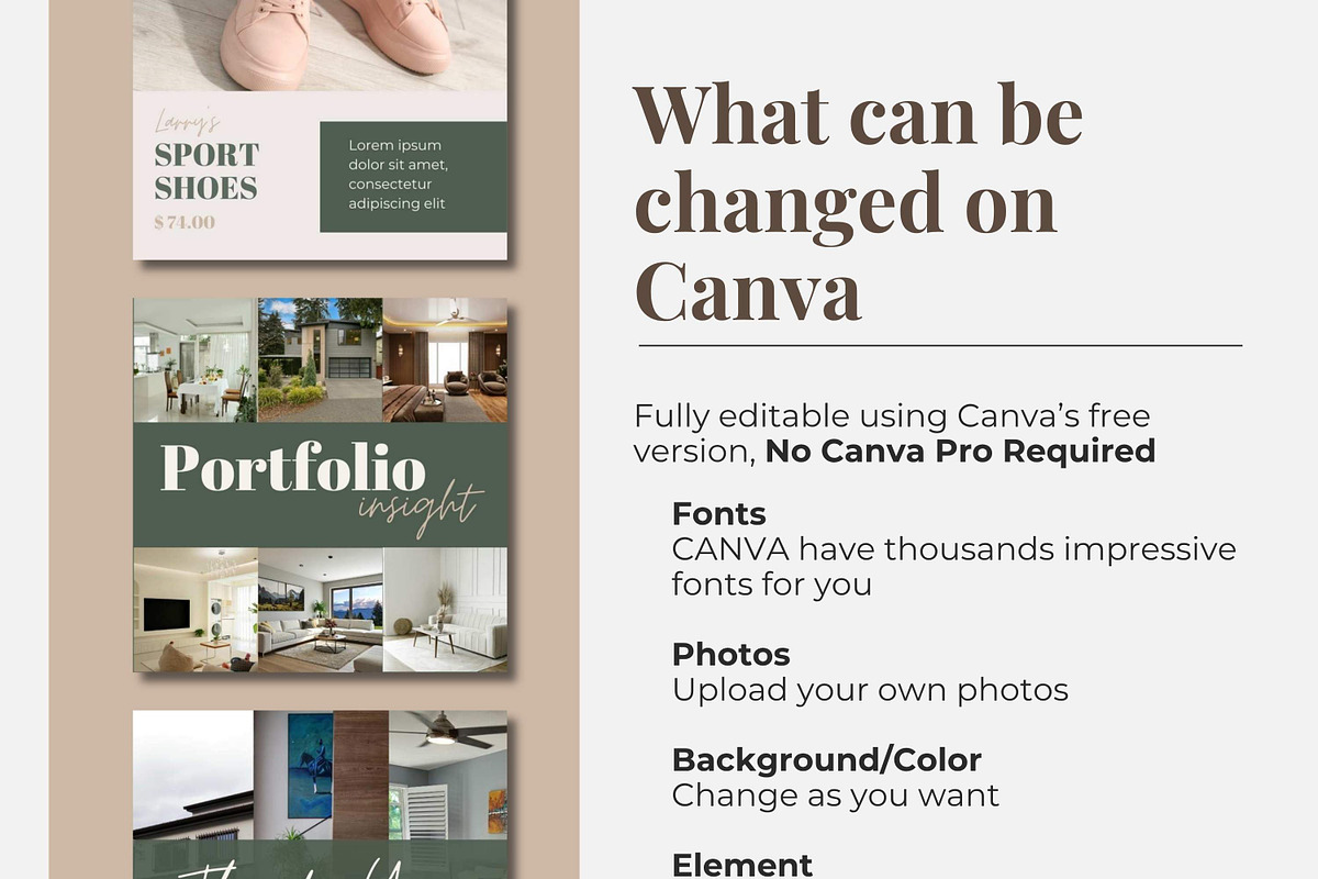 Natural Earth Instagram Template, a Social Media Template by Everyday Perfection (Photo 7 of 8)