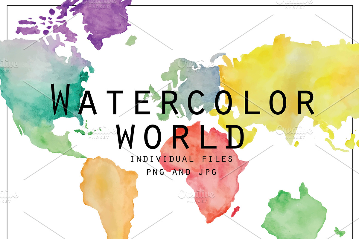 Watercolor World, an Illustration by Valeri Nick (Photo 1 of 2)
