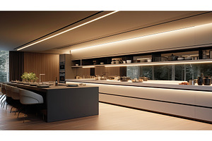 integrated smart home lights ai, a Technology Photo by pikepicture