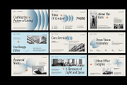 Minimal Gradient Portfolio PPT, a Presentation Template by Neermana (Thumbnail 3 of 4)