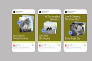 Green Love Quotes Instagram Post, a Social Media Template by Neermana (Thumbnail 4 of 4)