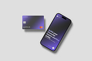 Iphone And Credit Card Mockup, a Product Mockup by scribrostudio (Thumbnail 5 of 11)