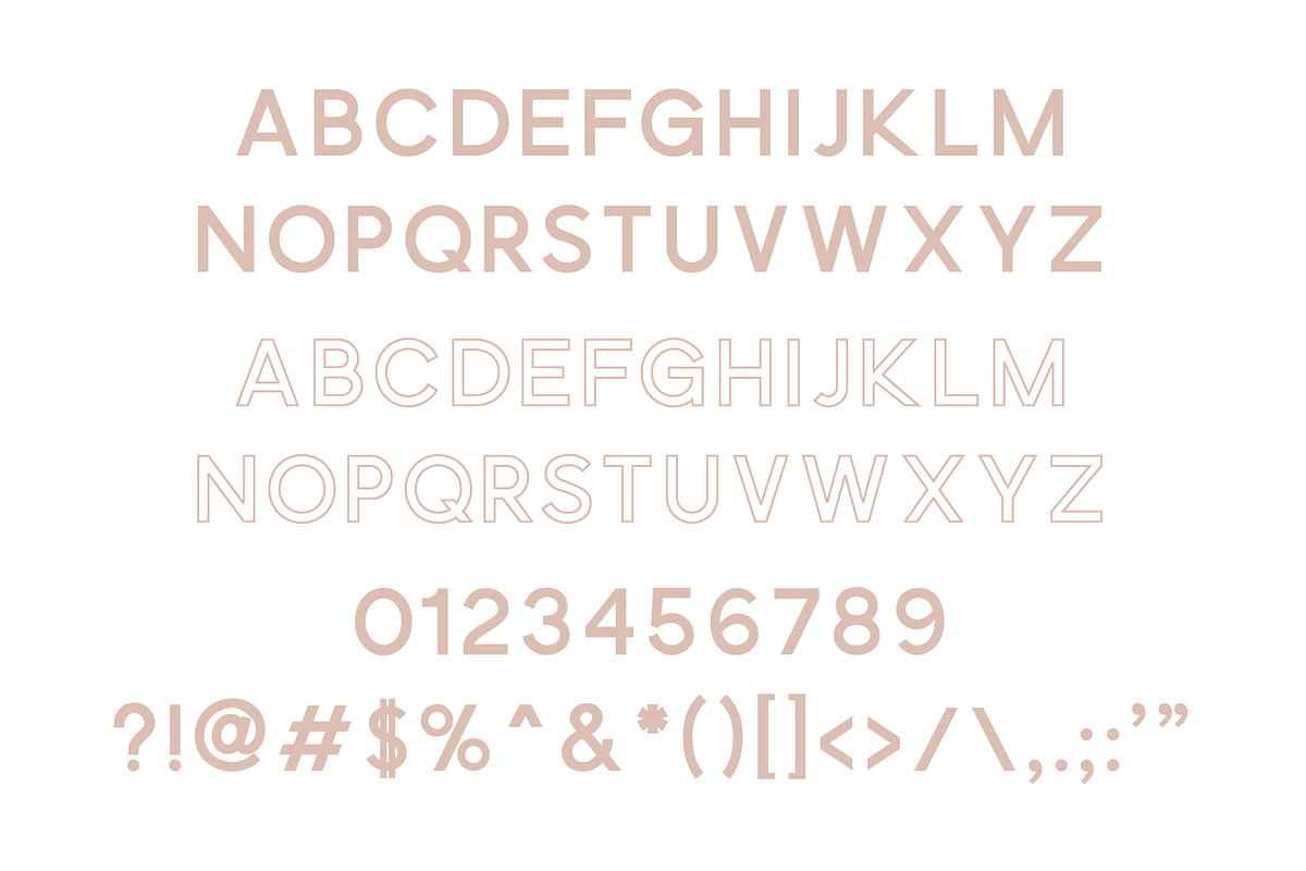 Osaka | Designer Font Duo preview 2