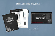 Chalk Styles for Photoshop, a Layer Style Add-On by Pikovit (Thumbnail 14 of 14)