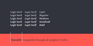 Legit Serif Soft