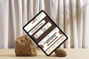 Portfolio Canva Website Template, a Landing Page Template by Anna Design Studio (Thumbnail 2 of 8)