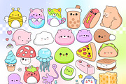 In My Squishy Era: Clipart Bundle, an Animal Illustration by Huxmay (Thumbnail 5 of 10)