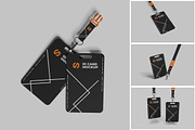 ID Card Mockup, a Product Mockup by MrLetters (Thumbnail 1 of 5)