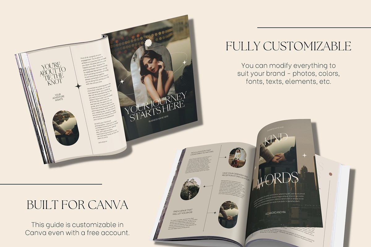 Wedding Photography Client Guide, a Marketing Template by Branding Babe Co. (Photo 4 of 9)