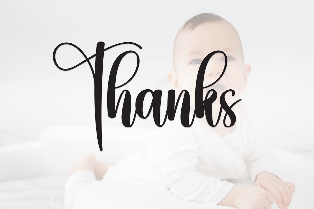 Babycute | Script Font, a Handwritten Font by Scratchones (Photo 8 of 8)