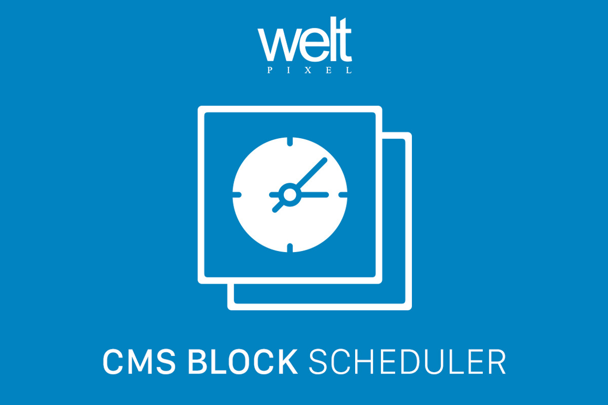 CMS Block Scheduler Magento 2, a Websites & App Template by WeltPixel (Photo 1 of 5)