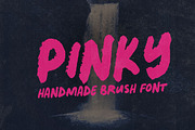 Pinky - Bold Handwritten Font, a Sans Serif Font by Cruzine (Thumbnail 6 of 6)