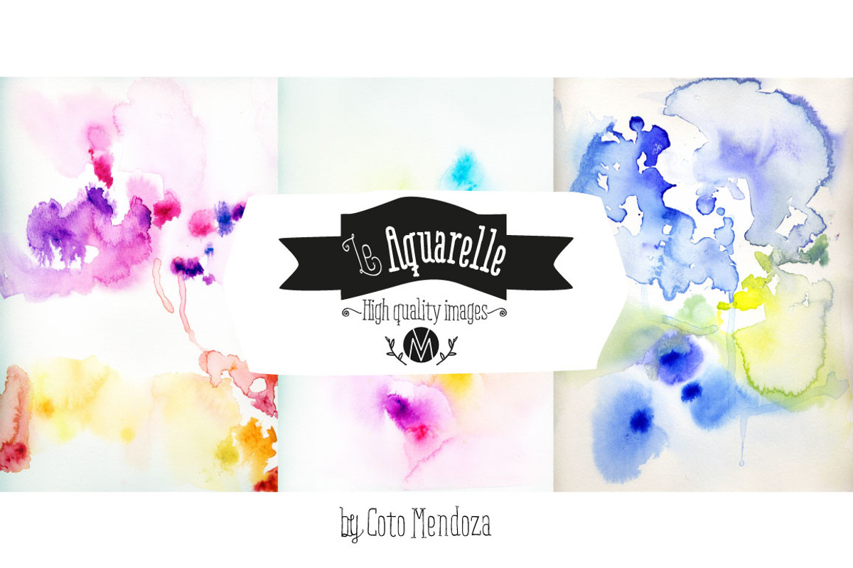 Le Aquarelle, a Texture Graphic by MendozaVergara