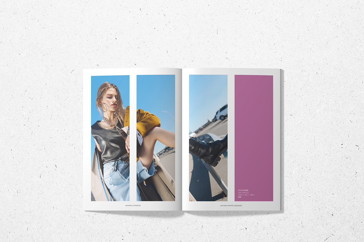 JOYE Fashion Lookbook, a Magazine Template by SonaGeciova (Photo 8 of 19)
