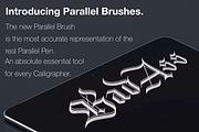 Procreate Parallel Pen!, a Brush Add-On by Calligraphy DK (Thumbnail 2 of 6)