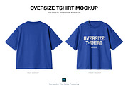 Oversized Boxy T-Shirt Mockup, a Shirt Mockup by Irhasalfahad (Thumbnail 1 of 3)