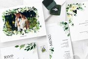 Set for a wedding, an Invitation Template by Karma (Thumbnail 1 of 7)