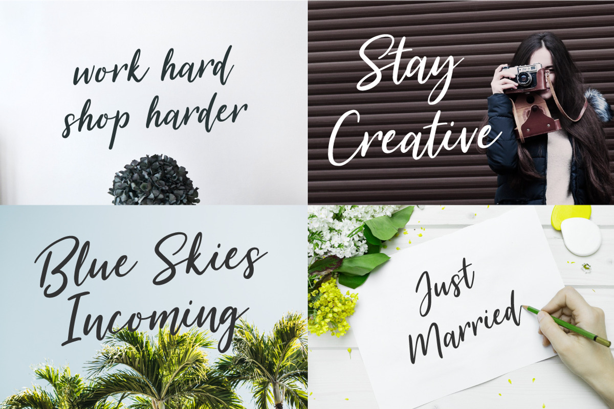 Summer Festival Typeface preview 3