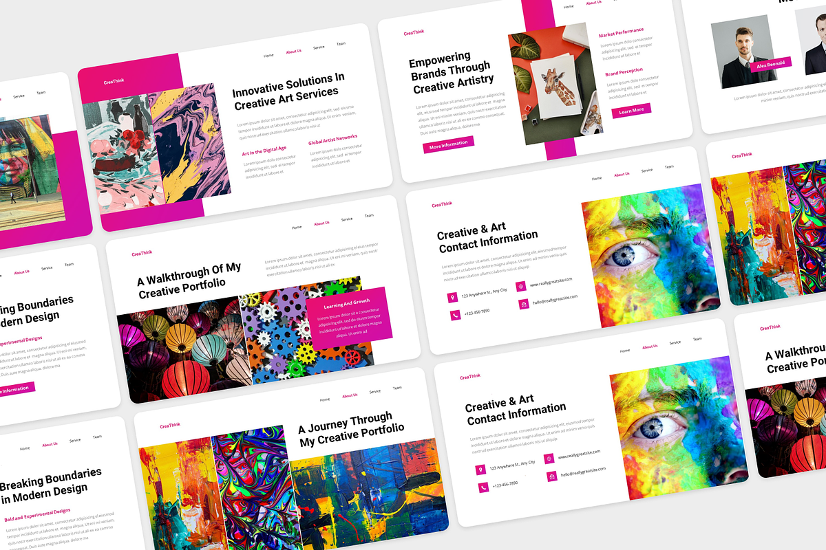 Creative & Art Keynote, a Presentation Template by Annora Studio (Photo 5 of 5)