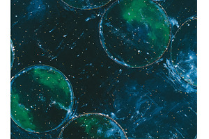 Overhead view of round fish farm, a Business Photo by ZinetroN