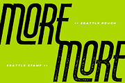 Seattle Highland - Condensed Font, a Sans Serif Font by Letterhend Studio (Thumbnail 3 of 10)