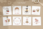 Forest Nursery - Woodland animals, an Animal Illustration by Lori Room (Thumbnail 9 of 16)