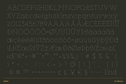 CS Miltone – Thin Slab Serif, a Serif Font by Craft Supply Co. (Thumbnail 8 of 8)