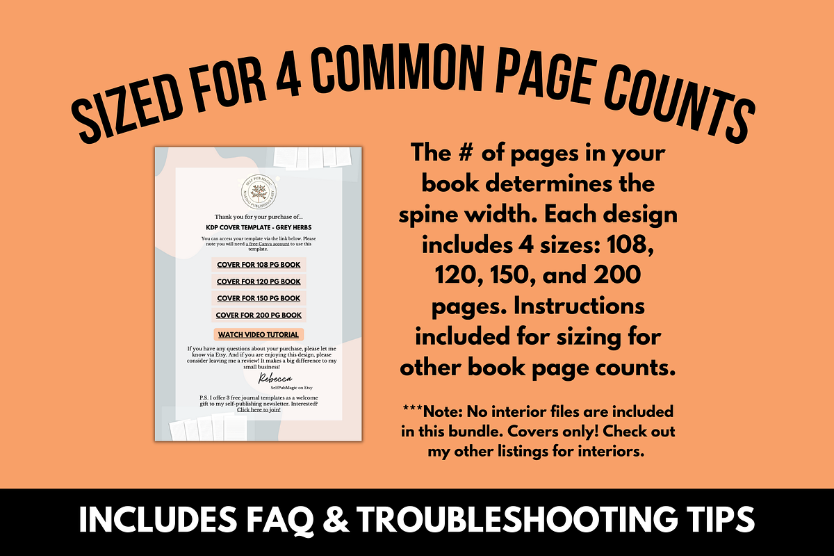 KDP 50 Journal Cover Bundle Canva, a Magazine Template by Self Publishing Magic (Photo 3 of 8)
