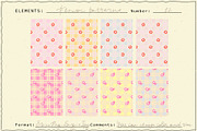 Retro Flowers Collection, a Pattern Graphic by NKTN (Thumbnail 9 of 15)