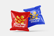 Chips Bag Packaging Mockups, a Packaging Mockup by artimasa (Thumbnail 3 of 5)