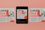 New Grunge Luxury Real Estate Flyer, a Flyer Template by graphicook (Thumbnail 3 of 4)