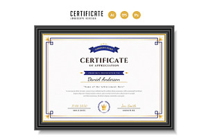 445. Modern Certificate Template