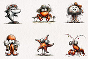 Beach Animals Clipart PNG, a Seasonal Illustration by CreationArt (Thumbnail 4 of 5)