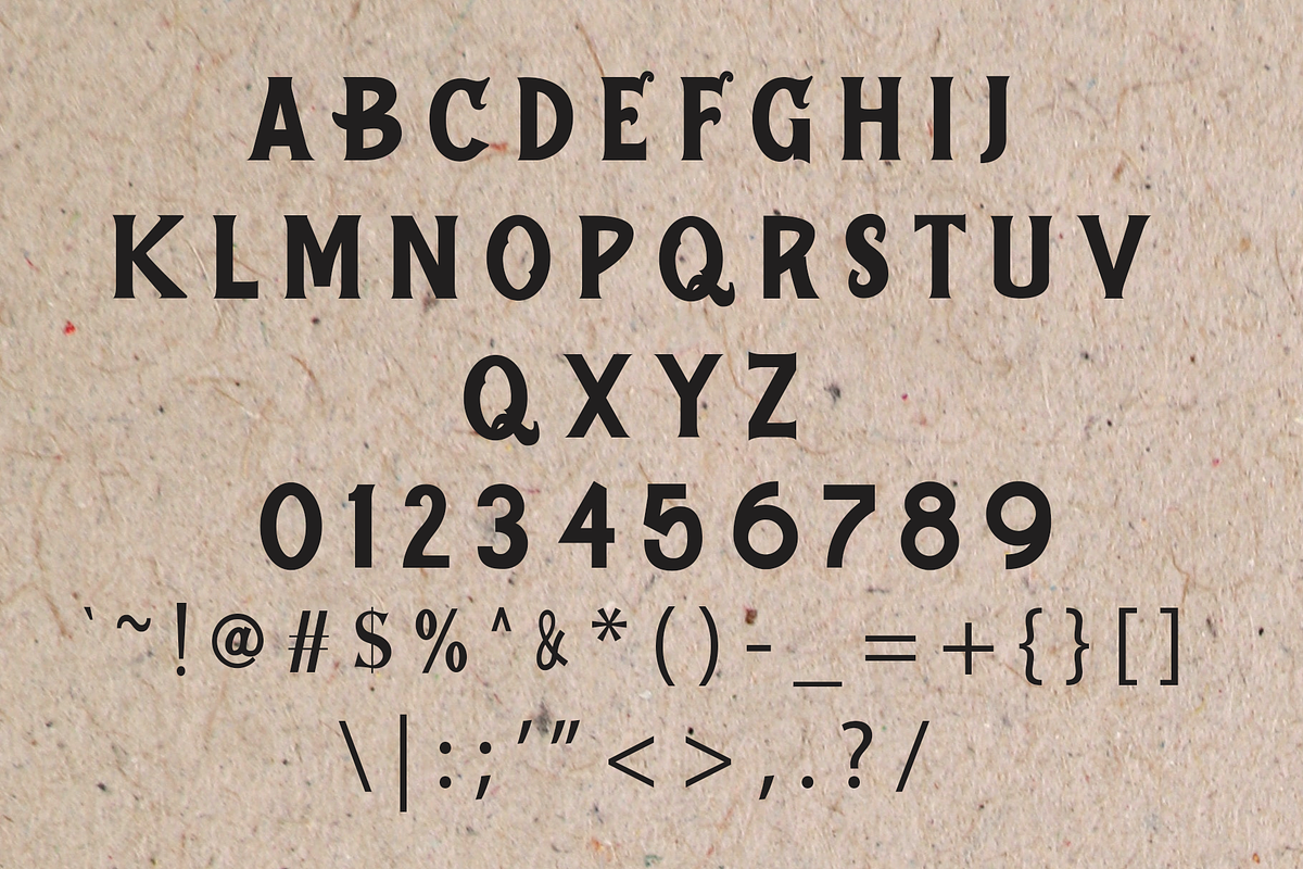Dejavu Land - Vintage Font, a Serif Font by ivan_artnivora (Photo 2 of 3)