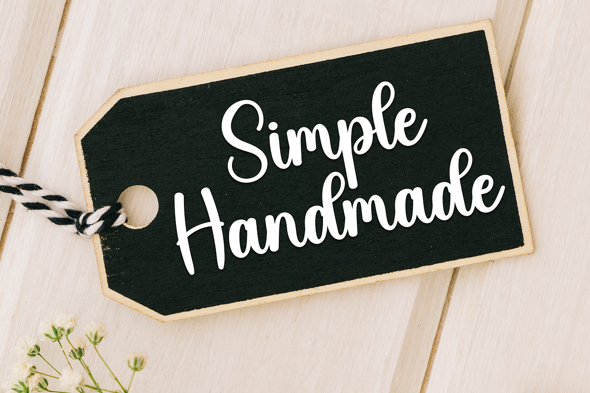 Sensational | Script Font, a Handwritten Font by Scratchones (Photo 4 of 8)