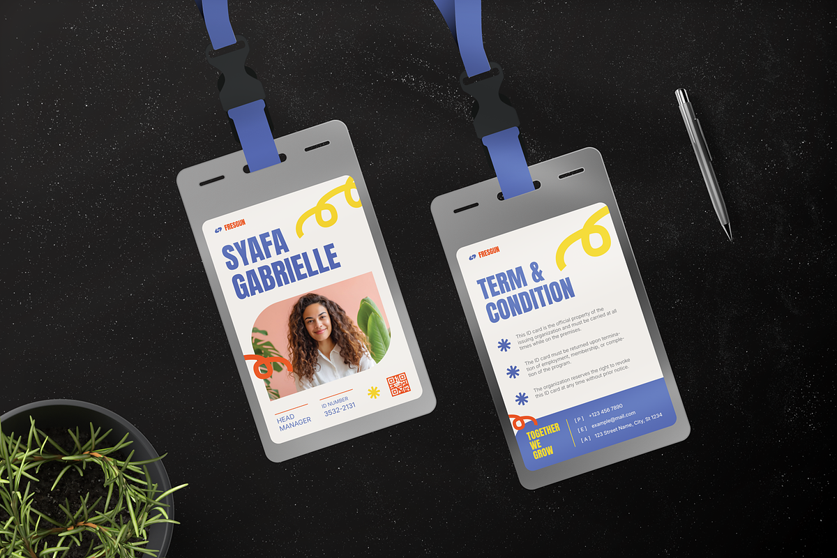 Modern Creative ID Card, a Card Template by Annora Studio (Photo 3 of 3)