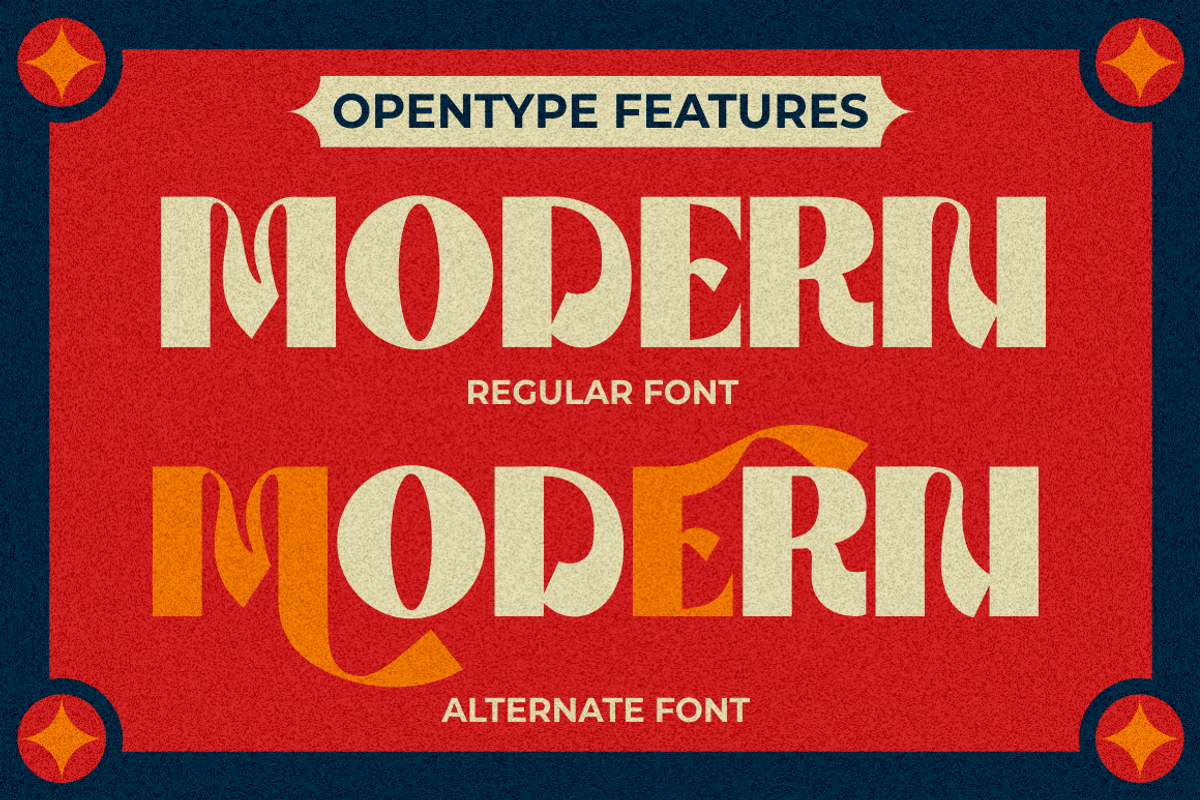 Blue Pastel - Display Font, a Font by PutraCetol Studio (Photo 10 of 11)