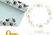 Fruit vegetables food watercolor, a Food Illustration by JuliaFast (Thumbnail 9 of 9)
