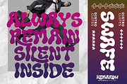 Kemarow - Psychedelic font, a Handwritten Font by Majelis Art (Thumbnail 3 of 9)