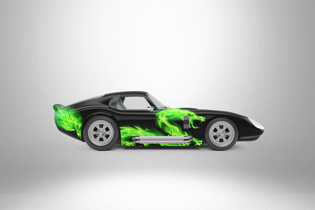 Awesome Car Wrap Design Mockup, a Product Mockup by PSD Market (Photo 4 of 12)