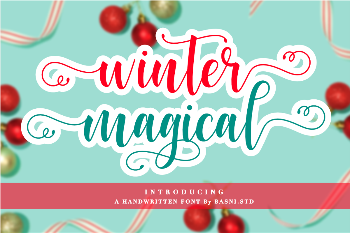 Romantic Handwriting Bundle, a Handwritten Font by Basnistudio (Photo 23 of 25)