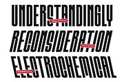 CS Gardner – Condensed Font, a Sans Serif Font by Craft Supply Co. (Thumbnail 2 of 8)
