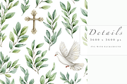 Christian Seamless Pattern, a Pattern Graphic by Pati Charm Studio (Thumbnail 5 of 7)